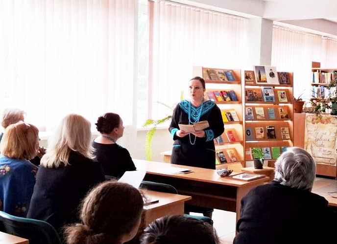 Доповідь професора М. Лановик про дійсного члена НТШ Р. Гром’яка як вченого і політика